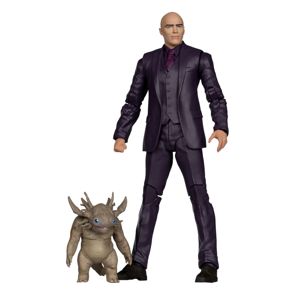 🧪 LAB | SU ORDINAZIONE Superman (2025) DC Multiverse Deluxe Action Figure Lex Luthor with Baby Kaiju (Deluxe Theatrical Edition) 18 cm