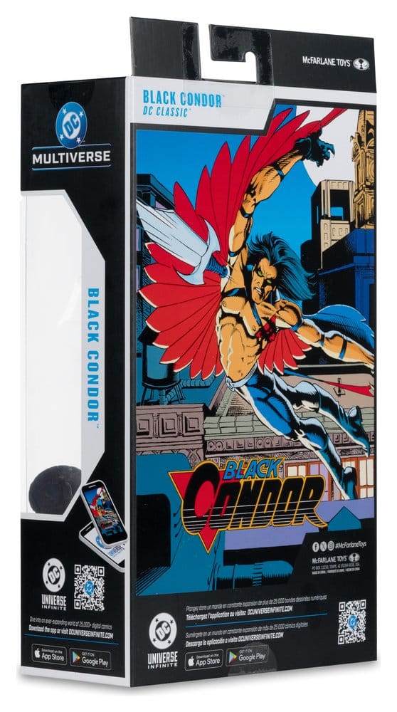 🧪 LAB | SU ORDINAZIONE DC Multiverse Action Figure Black Condor (DC Classic) (Red Platinum Edition) 27 cm