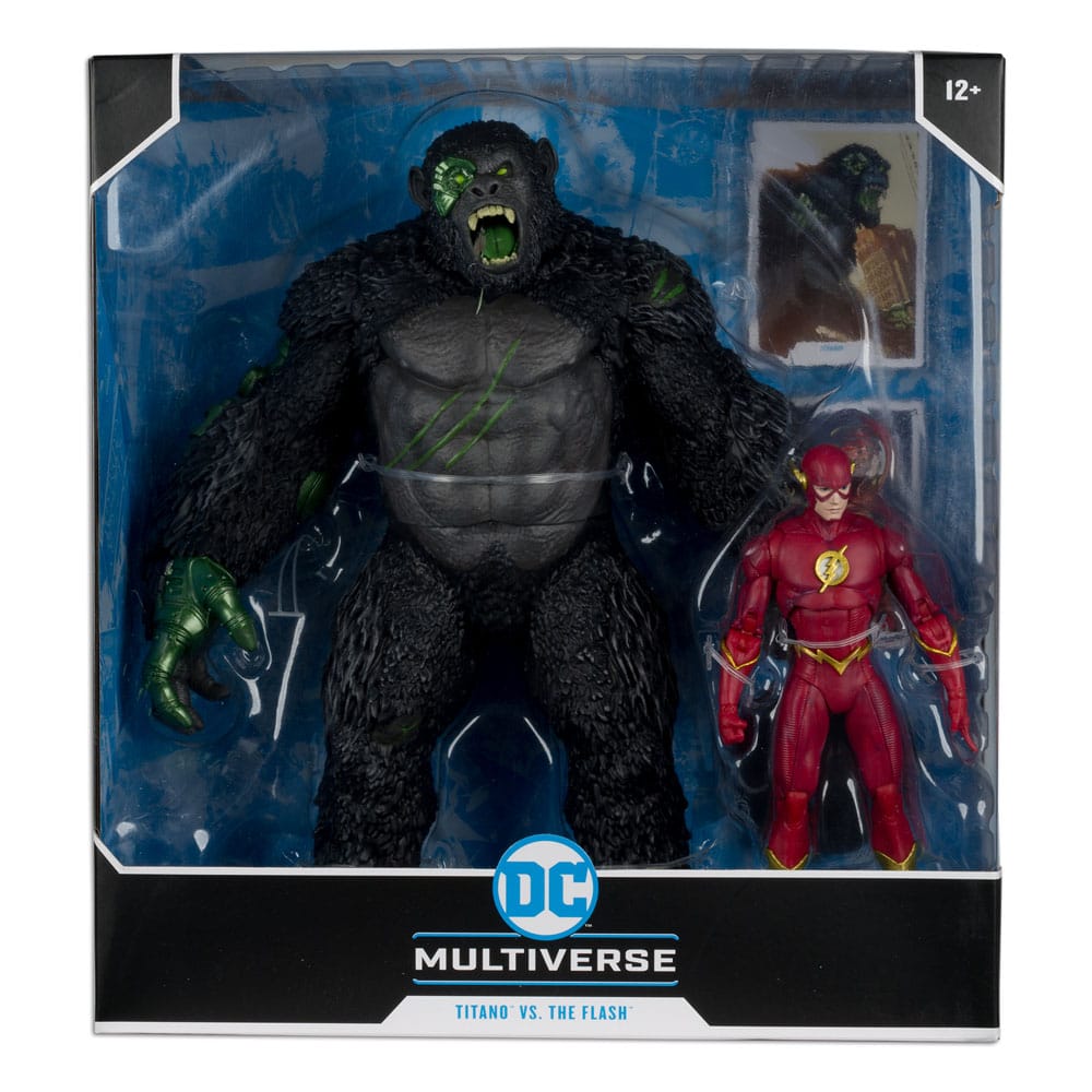 🧪 LAB | SU ORDINAZIONE DC Multiverse Action Figure 2-Pack Flash vs. Titano 18 cm