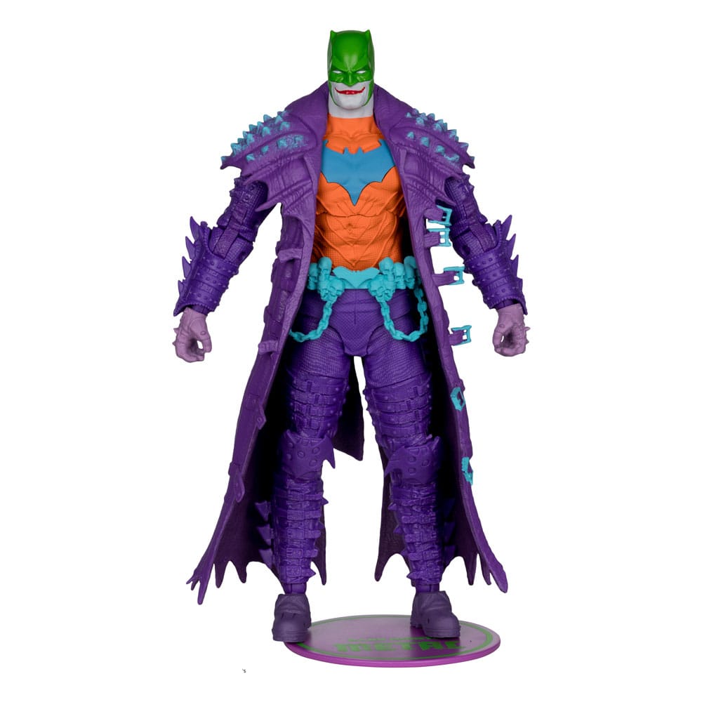 SU ORDINAZIONE DC Multiverse Action Figure Batman (Dark Nights: Death Metal) Jokerized (Gold Label) 18 cm *PREZZO SPECIALE*