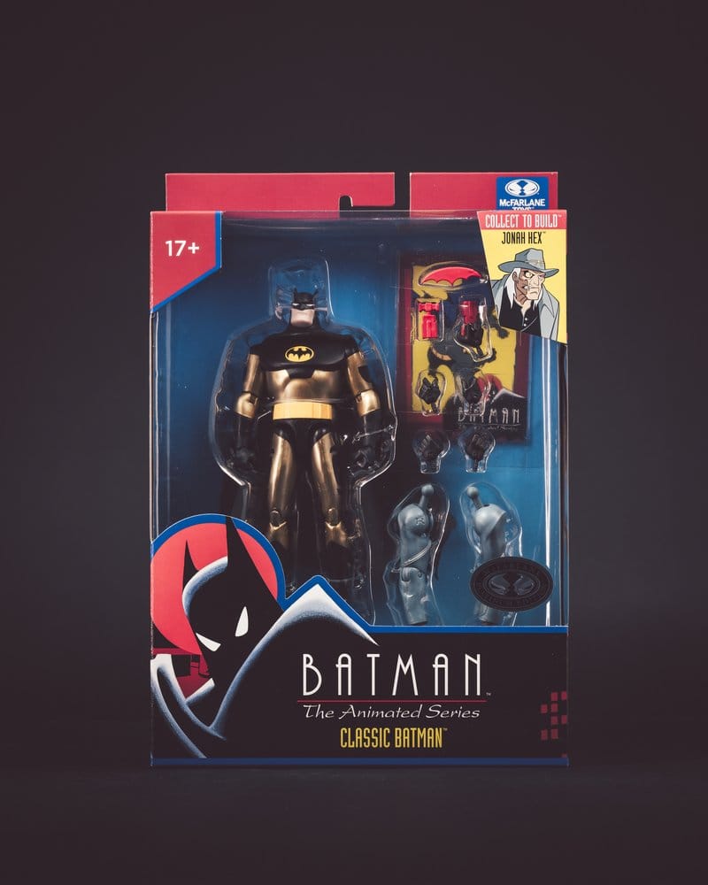 🧪 LAB | SU ORDINAZIONE Batman: The Animated Series DC Direct Build-A Action Figures Wave 5 Classic Batman (Platinum Edition) 15 cm