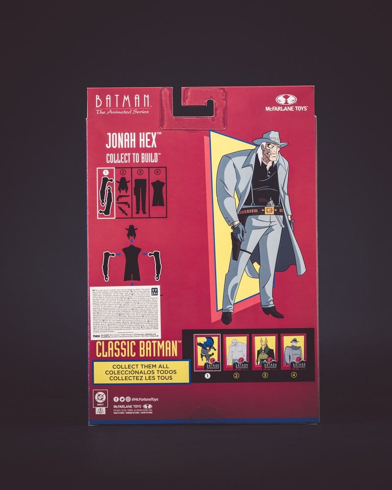 🧪 LAB | SU ORDINAZIONE Batman: The Animated Series DC Direct Build-A Action Figures Wave 5 Classic Batman (Platinum Edition) 15 cm