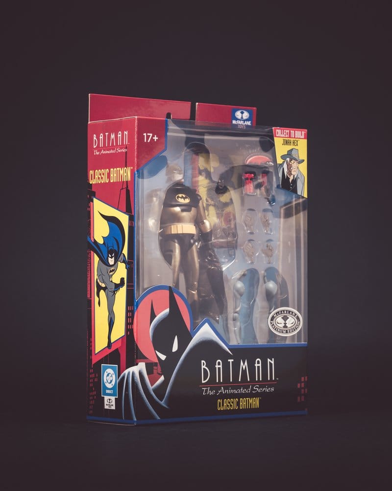 🧪 LAB | SU ORDINAZIONE Batman: The Animated Series DC Direct Build-A Action Figures Wave 5 Classic Batman (Platinum Edition) 15 cm