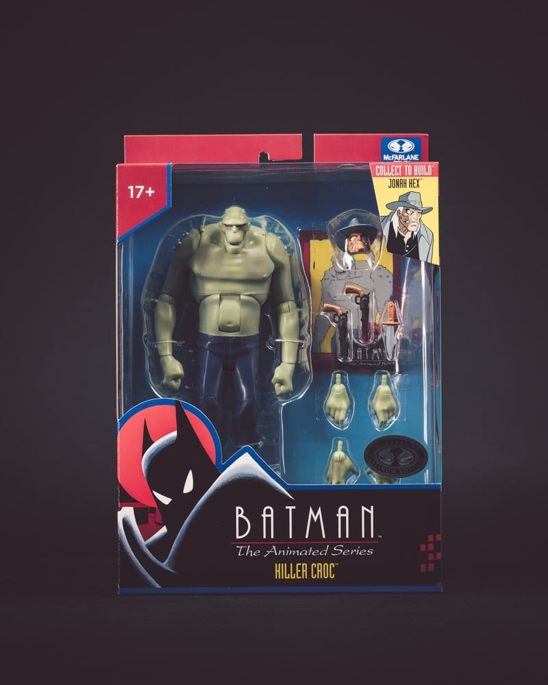 🧪 LAB | SU ORDINAZIONE Batman: The Animated Series DC Direct Build-A Action Figures Wave 5 Killer Croc (Platinum Edition) 15 cm