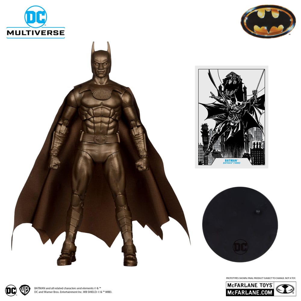 🧪 LAB | SU ORDINAZIONE Batman (1989) DC Multiverse Action Figure Batman (Platinum Edition) 18 cm