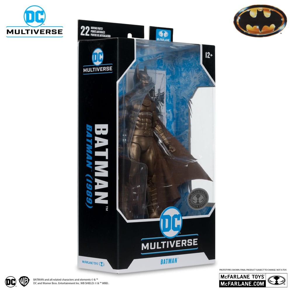 🧪 LAB | SU ORDINAZIONE Batman (1989) DC Multiverse Action Figure Batman (Platinum Edition) 18 cm
