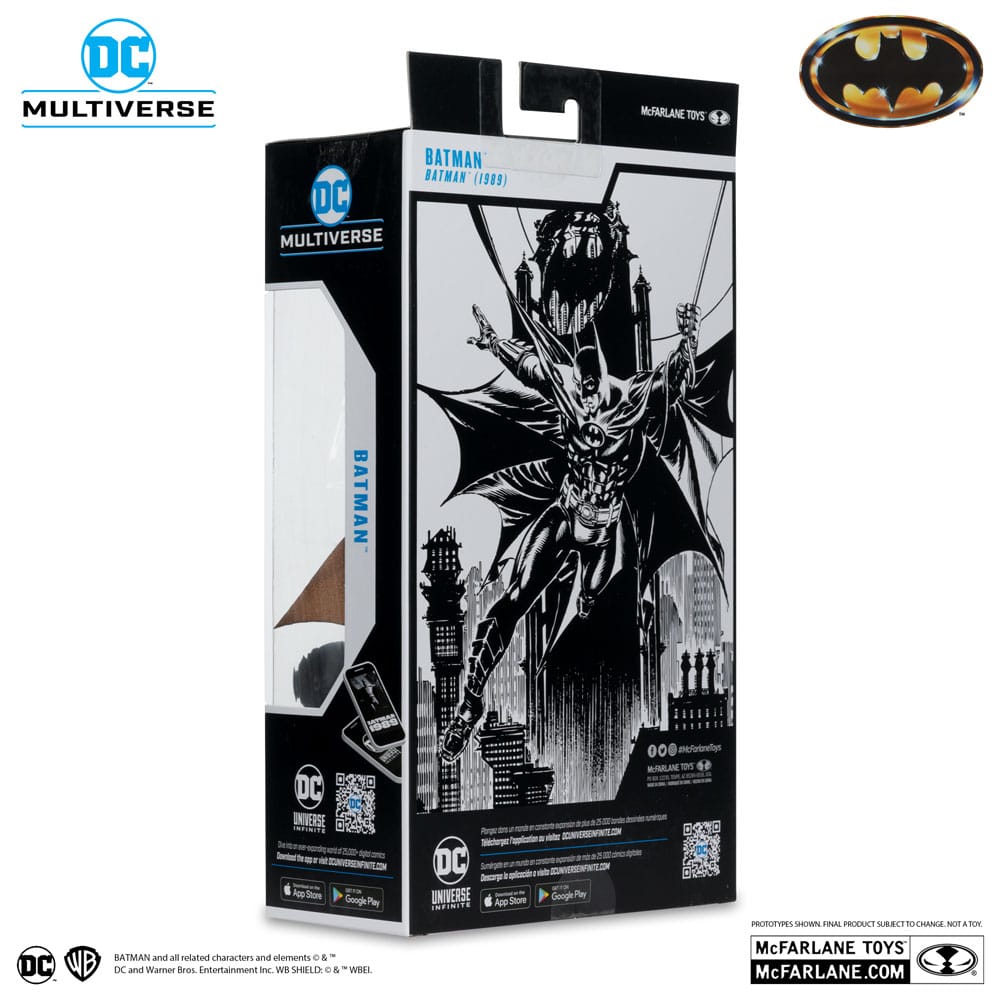 🧪 LAB | SU ORDINAZIONE Batman (1989) DC Multiverse Action Figure Batman (Platinum Edition) 18 cm