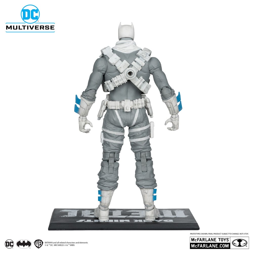 🧪 LAB | SU ORDINAZIONE DC Multiverse Action Figure The Grim Knight (Dark Nights Metal) (Black & White Accent Edition) (Gold Label) 18 cm