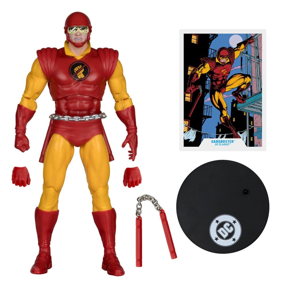 🧪 LAB | SU ORDINAZIONE DC Multiverse Action Figure Gangbuster (DC Classic) (Red Platinum Edition) 18 cm