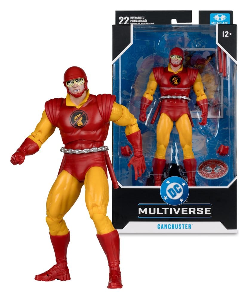 🧪 LAB | SU ORDINAZIONE DC Multiverse Action Figure Gangbuster (DC Classic) (Red Platinum Edition) 18 cm