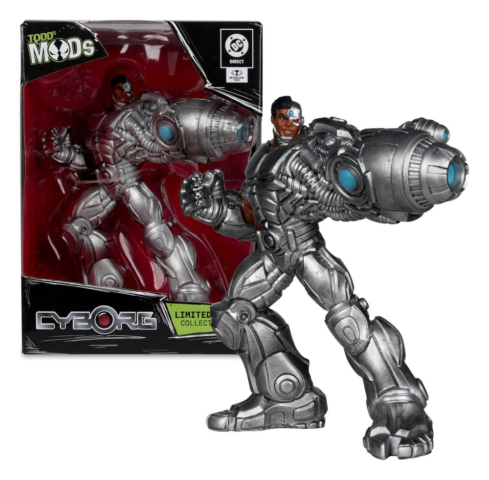 🧪 LAB | SU ORDINAZIONE DC Direct Collector Vinyl Statue Cyborg 12 cm