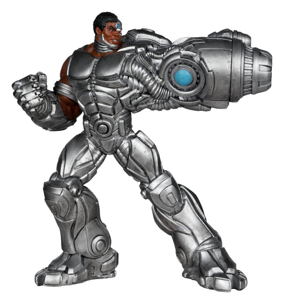🧪 LAB | SU ORDINAZIONE DC Direct Collector Vinyl Statue Cyborg 12 cm