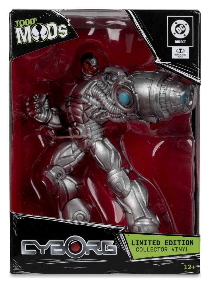🧪 LAB | SU ORDINAZIONE DC Direct Collector Vinyl Statue Cyborg 12 cm