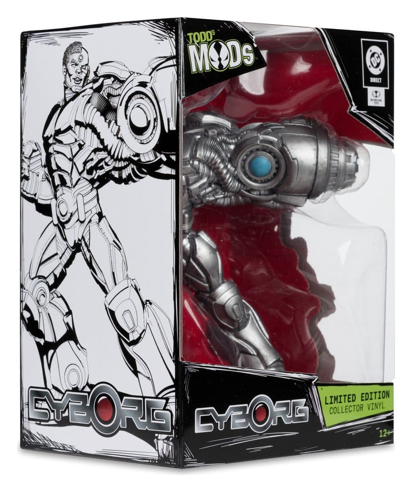 🧪 LAB | SU ORDINAZIONE DC Direct Collector Vinyl Statue Cyborg 12 cm