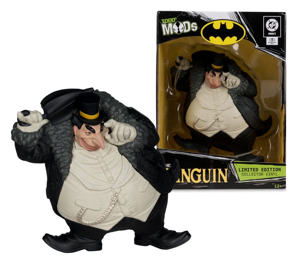 🧪 LAB | SU ORDINAZIONE DC Direct Todd's Mods Vinyl Figure The Penguin 9 cm (Limited Edition)