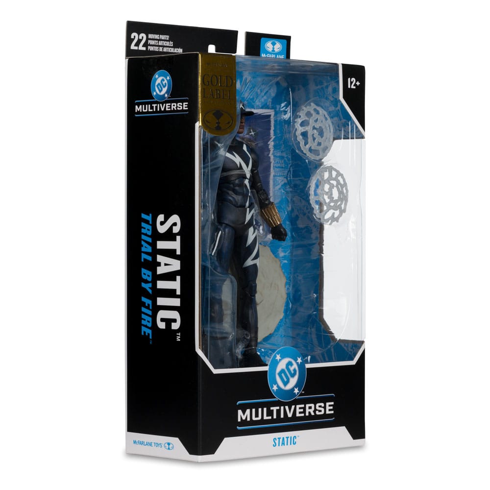 🧪 LAB | SU ORDINAZIONE DC Multiverse Action Figure Static Shock (Trial by Fire) (Gold Label) 18 cm