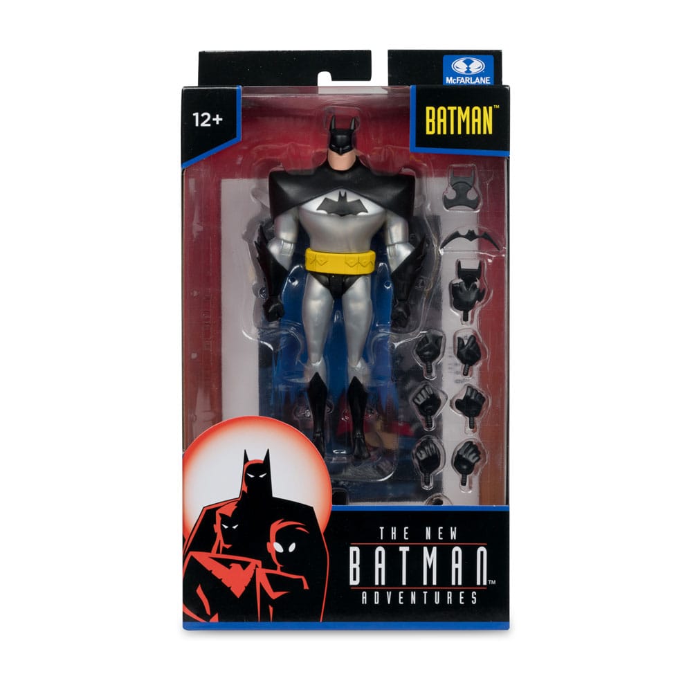 🧪 LAB | SU ORDINAZIONE The New Batman Adventure DC Direct 1/6 Action Figure Batman (Silver) 15 cm