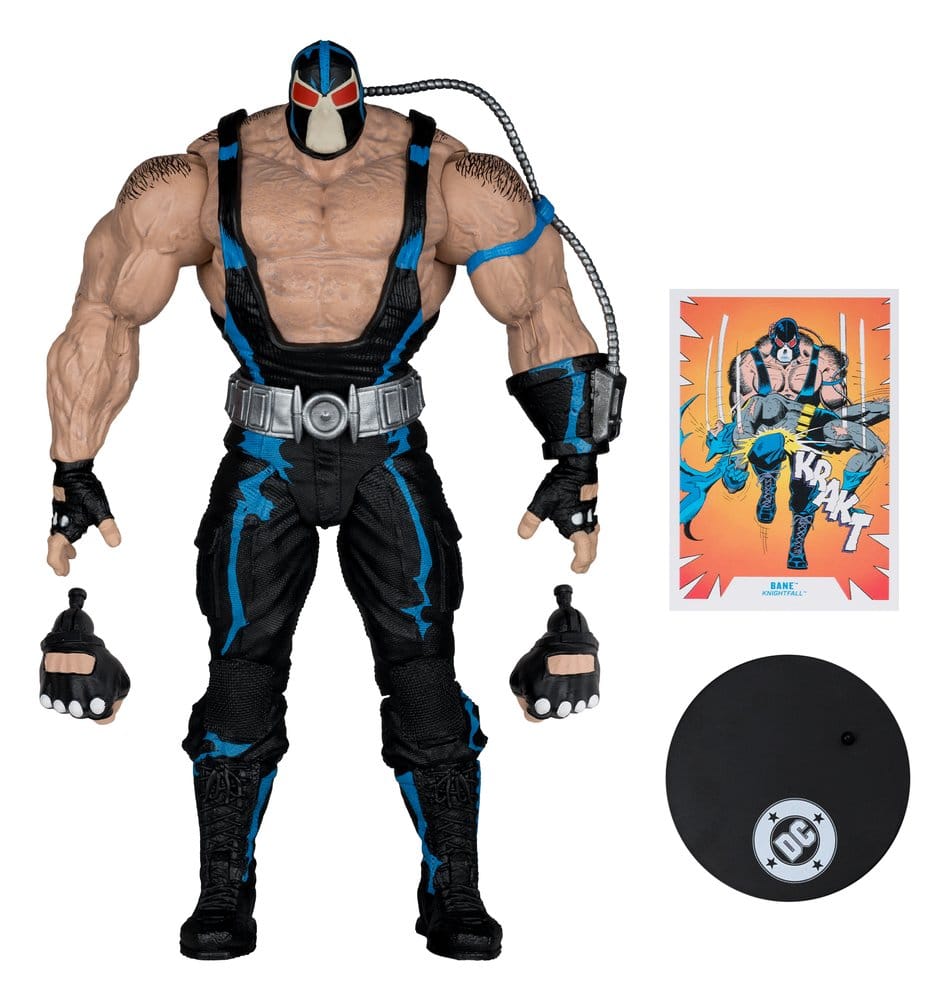🧪 LAB | SU ORDINAZIONE DC Multiverse Mega Action Figure Bane (Knightfall) (Gold Label) 24 cm