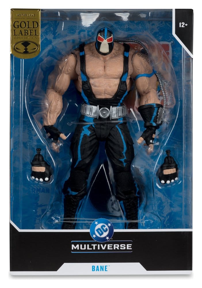 🧪 LAB | SU ORDINAZIONE DC Multiverse Mega Action Figure Bane (Knightfall) (Gold Label) 24 cm