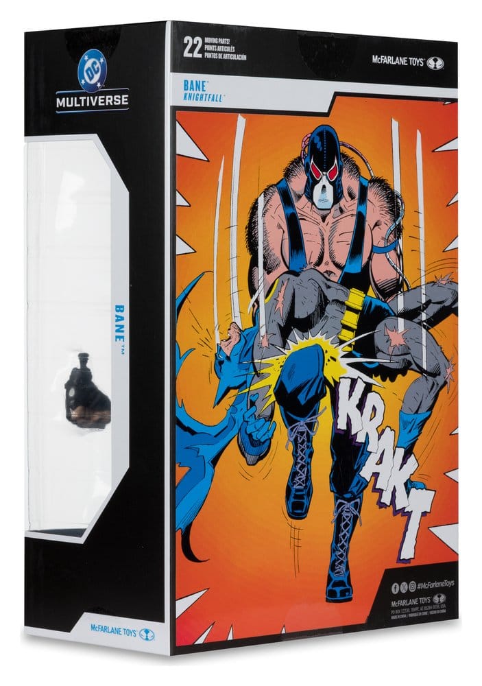 🧪 LAB | SU ORDINAZIONE DC Multiverse Mega Action Figure Bane (Knightfall) (Gold Label) 24 cm