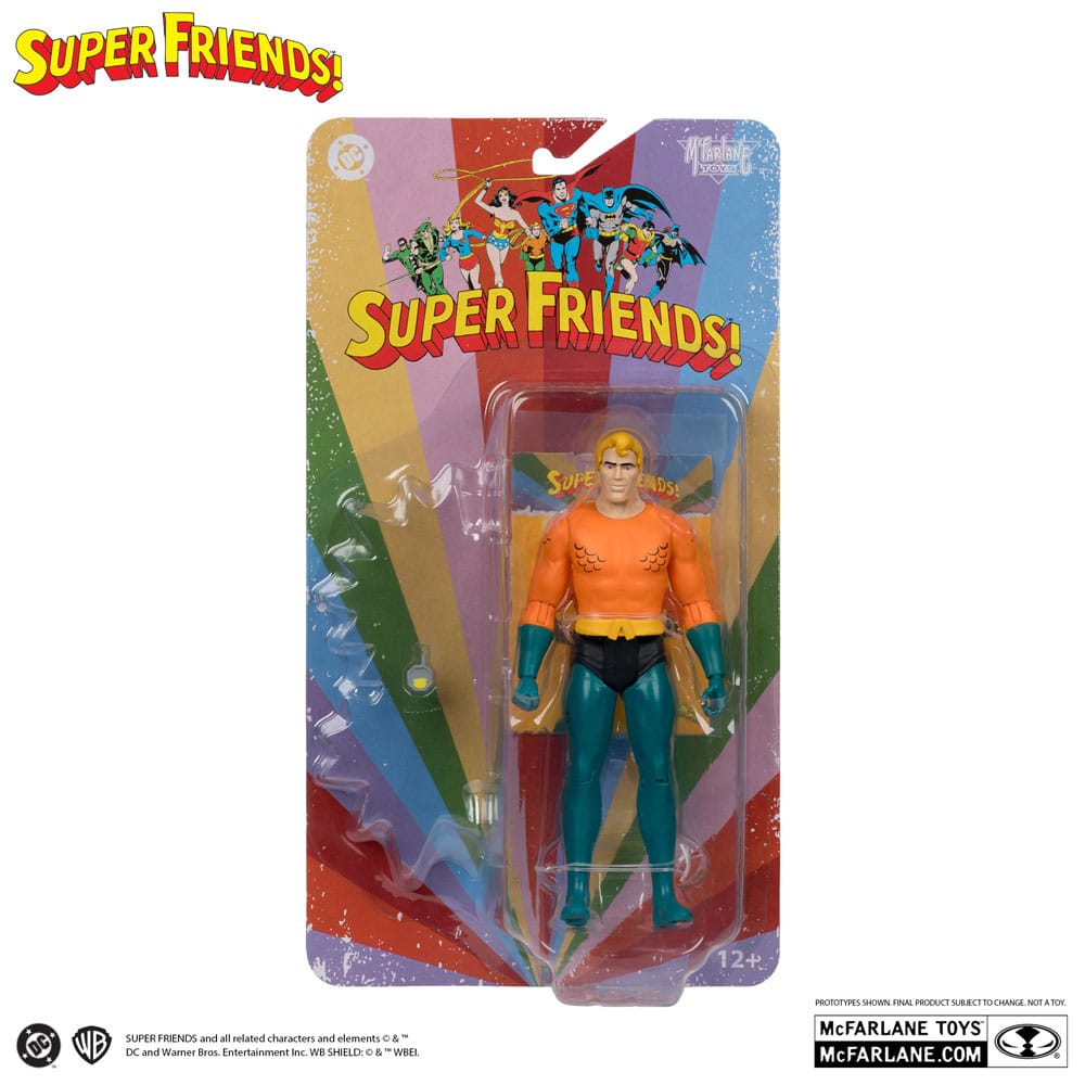🧪 LAB | SU ORDINAZIONE DC Retro Super Friends Action Figure Aquaman 15 cm
