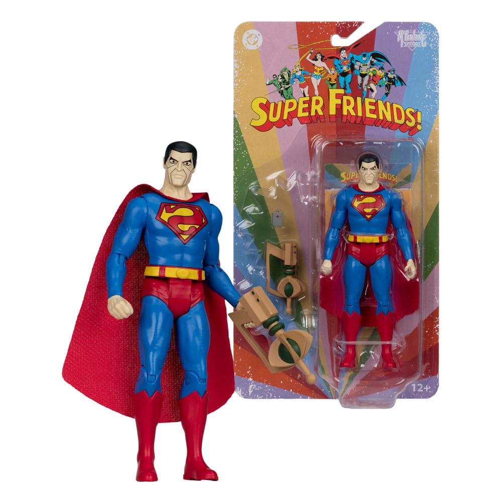 🧪 LAB | SU ORDINAZIONE DC Retro Super Friends Action Figure Bizarro 15 cm