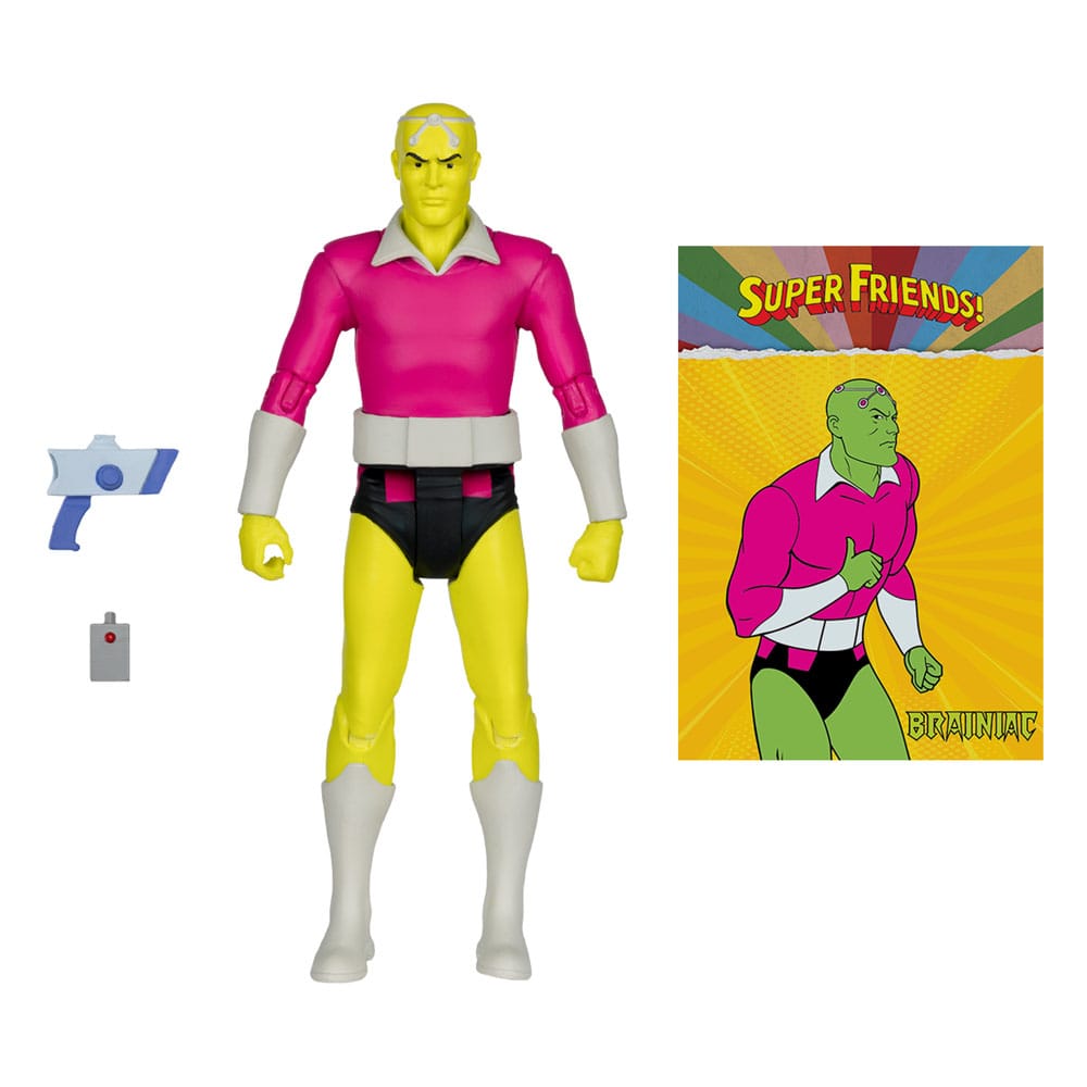 🧪 LAB | SU ORDINAZIONE DC Retro Super Friends Action Figure Brainiac 15 cm
