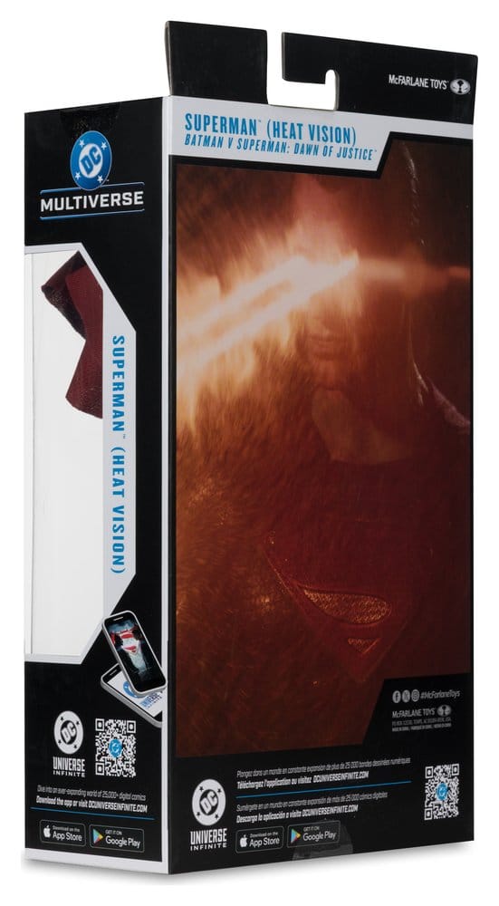 🧪 LAB | SU ORDINAZIONE Batman v Superman: Dawn of Justice (2016) DC Theatrical Edition Action Figure Superman (Heat Vision) 19 cm