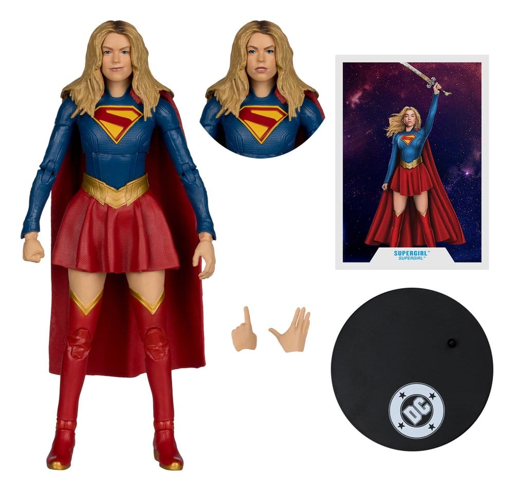 🧪 LAB | SU ORDINAZIONE Supergirl (2026) DC Theatrical Edition Action Figure Supergirl 17 cm