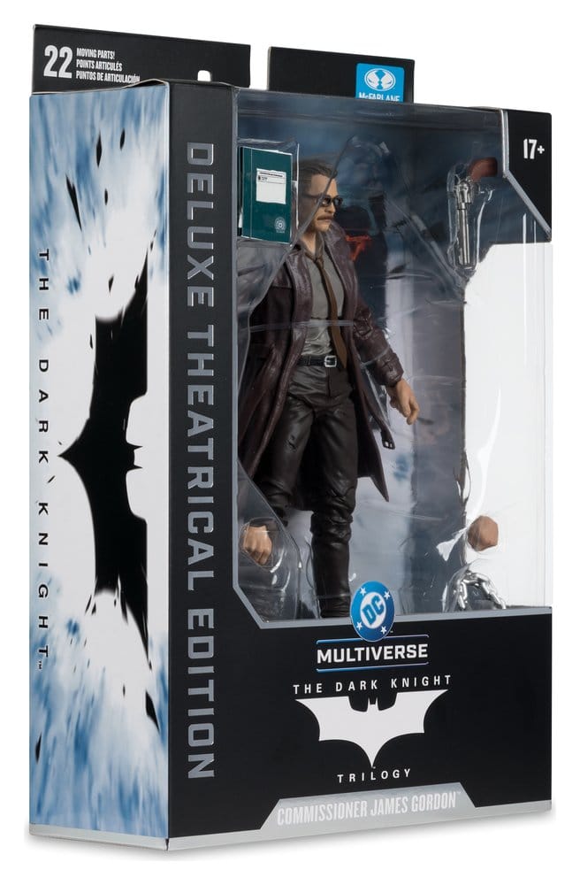 🧪 LAB | SU ORDINAZIONE DC Multiverse Action Figure Commissioner James Gordon (The Dark Knight Trilogy) Deluxe Theatrical Edition 18 cm