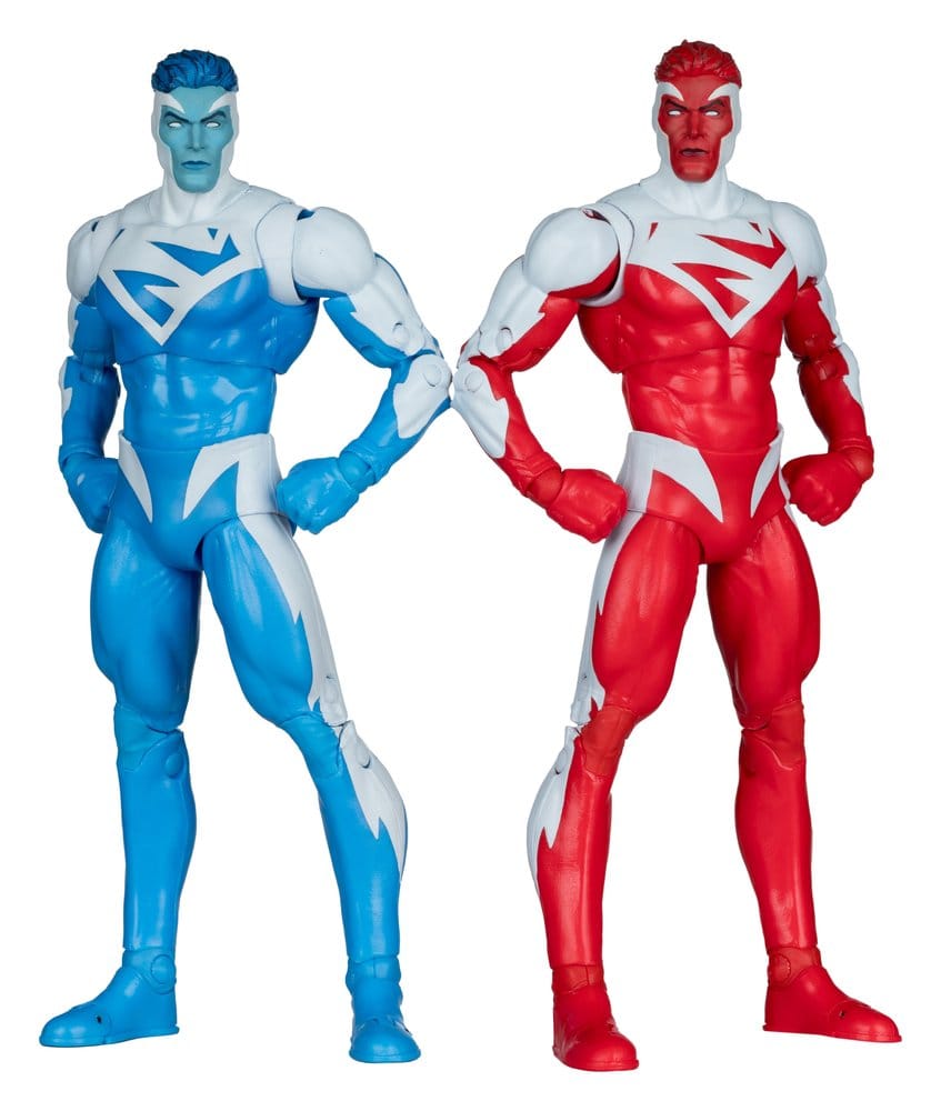 🧪 LAB | SU ORDINAZIONE DC Multiverse Action Figures 2-Pack Superman Blue vs. Superman Red (Gold Label) 18 cm