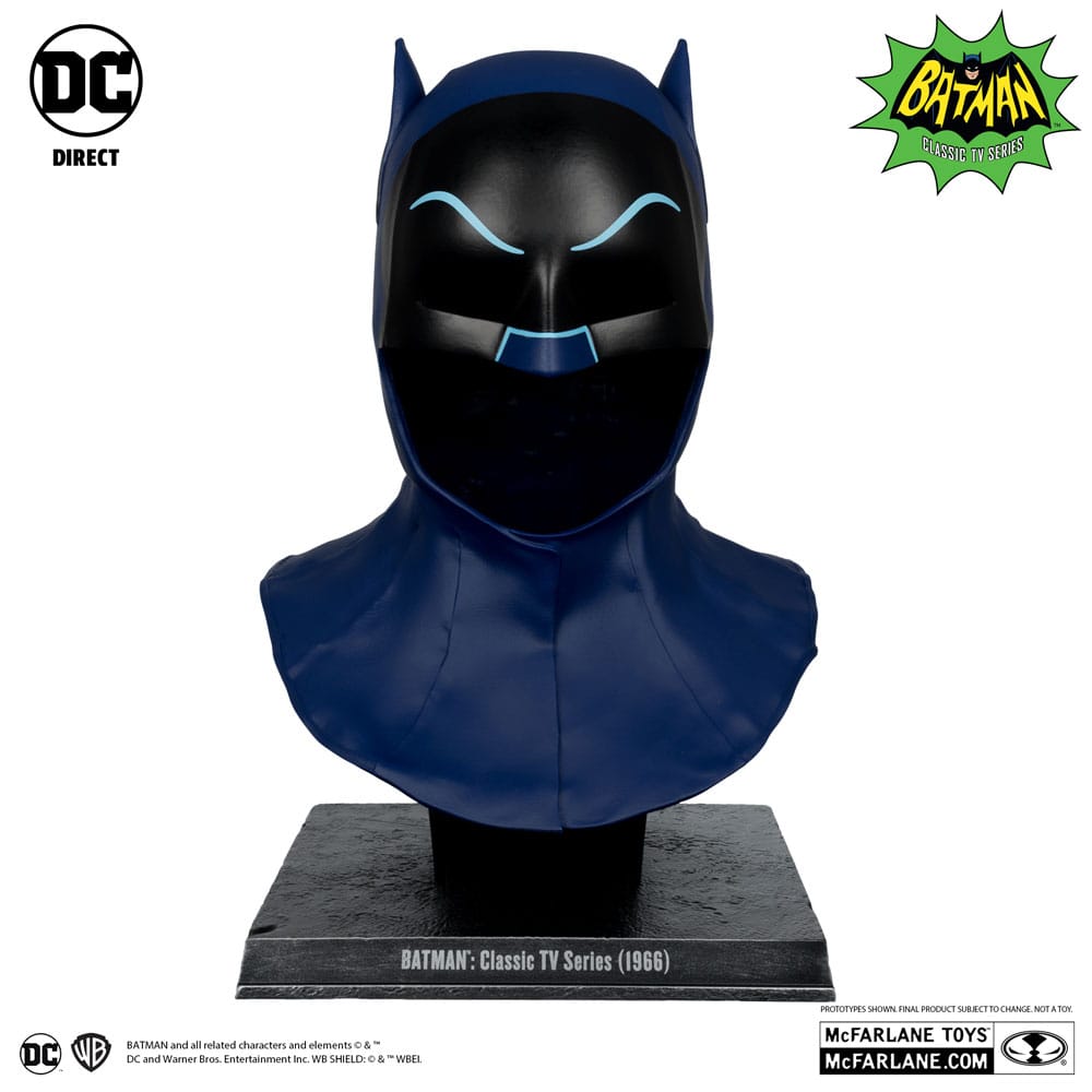 Batman 1966 DC Direct Replika 1/1 Batman Maske (53 cm) – AUF BESTELLUNG GEFERTIGT – AUSVERKAUFT