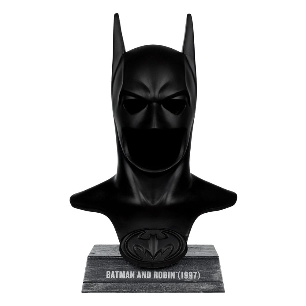SU ORDINAZIONE Batman DC Direct Mini Replica 1/3 Batman Cowl (Batman & Robin) 19 cm