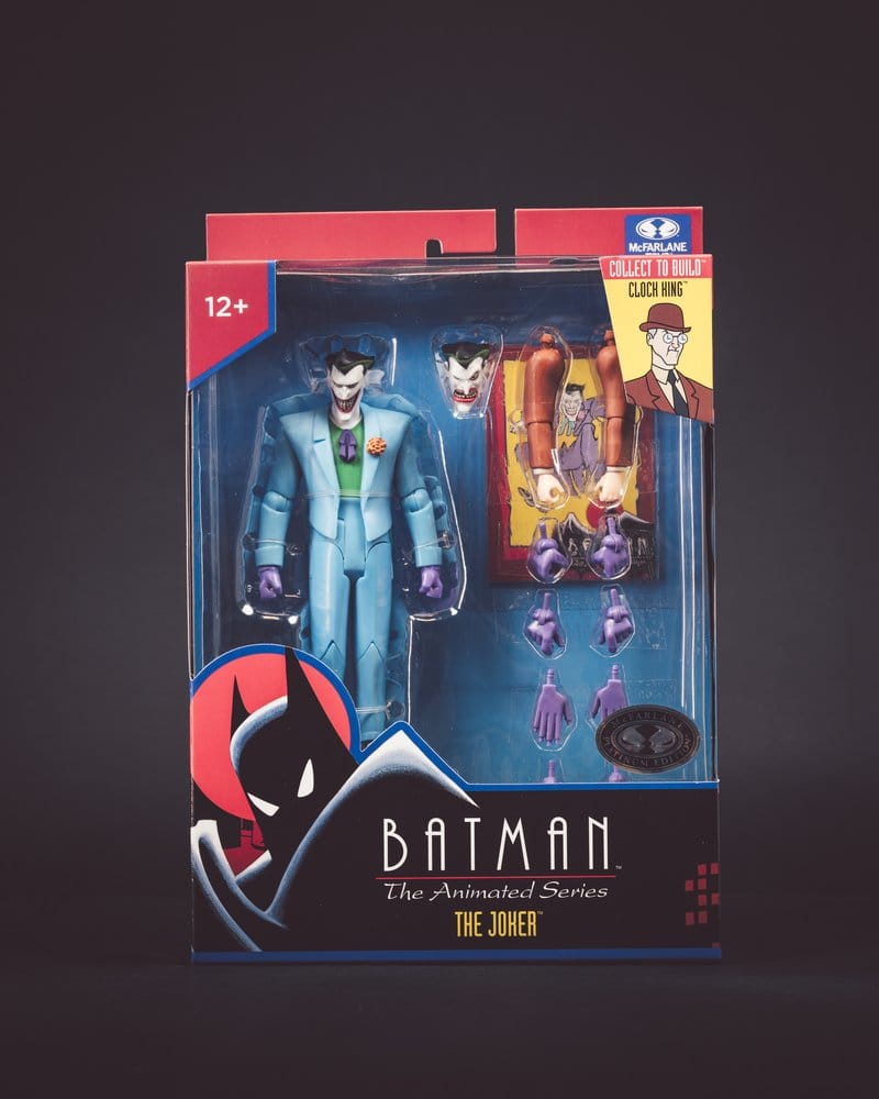 🧪 LAB | SU ORDINAZIONE Batman: The Animated Series DC Direct Build-A Action Figures Wave 7 Joker (Blue Suit) (Platinum Edition) 15 cm
