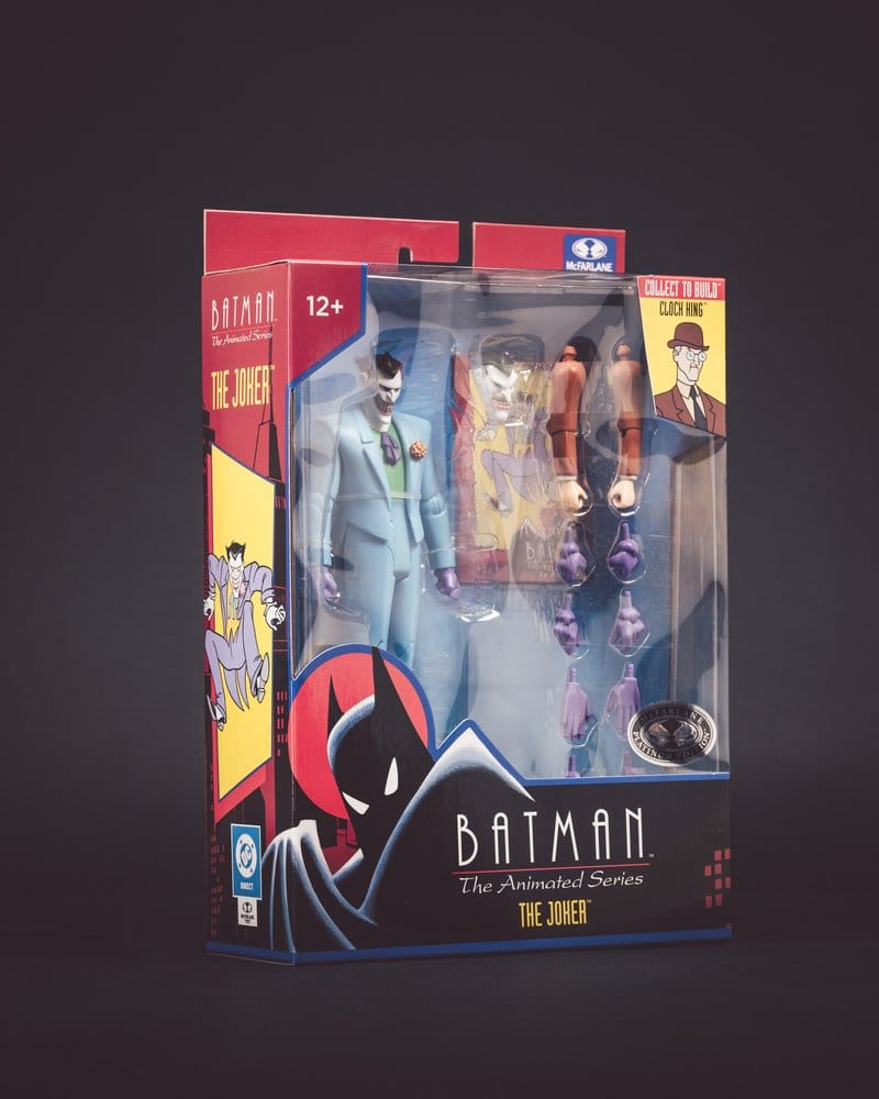 🧪 LAB | SU ORDINAZIONE Batman: The Animated Series DC Direct Build-A Action Figures Wave 7 Joker (Blue Suit) (Platinum Edition) 15 cm