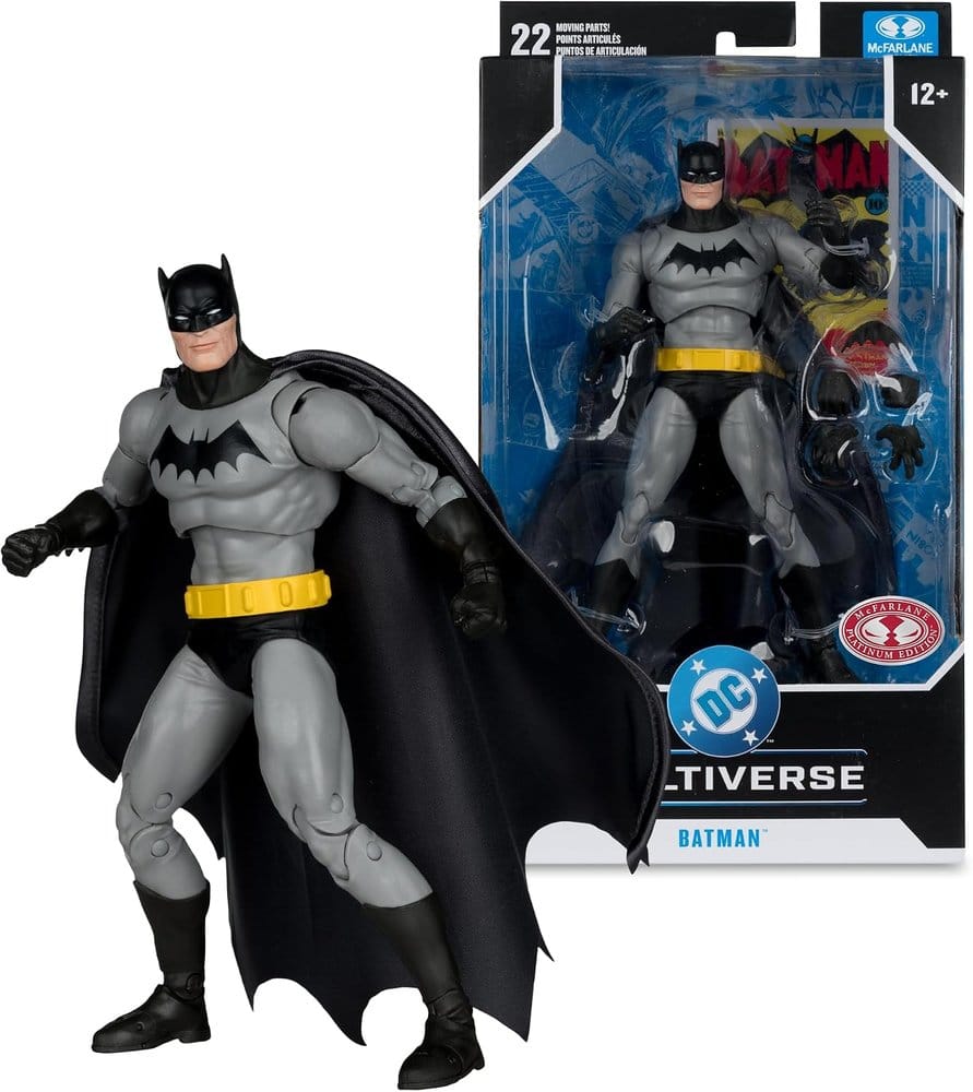 🧪 LAB | SU ORDINAZIONE DC Multiverse Action Figure Batman (Batman #1) 18 cm (Platinum Edition)