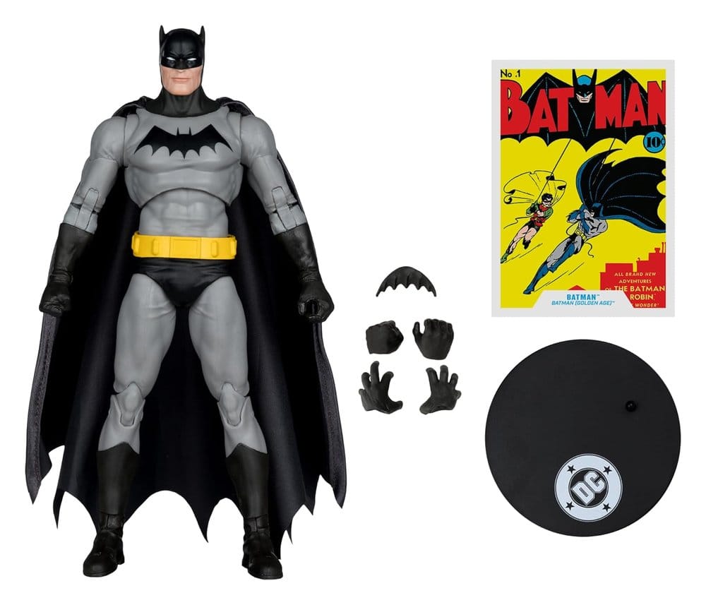 🧪 LAB | SU ORDINAZIONE DC Multiverse Action Figure Batman (Batman #1) 18 cm (Platinum Edition)