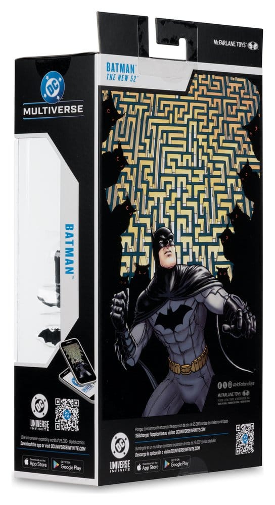 🧪 LAB | SU ORDINAZIONE DC Multiverse Action Figure Batman (The New 52) 18 cm
