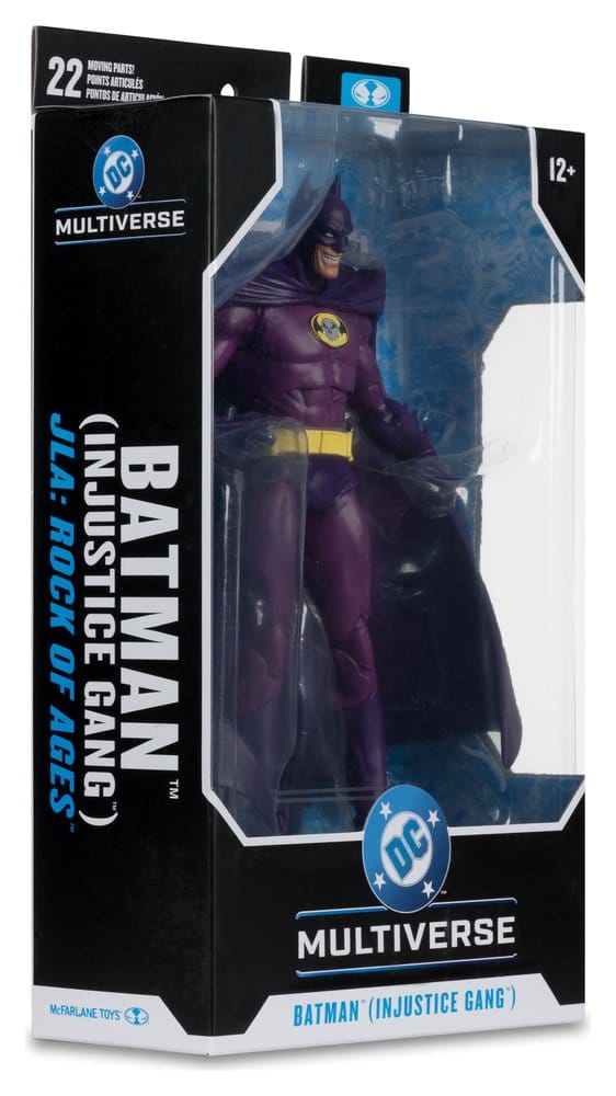 🧪 LAB | SU ORDINAZIONE DC Multiverse Action Figure Batman (Injustice Gang) (JLA: Rock of Ages) (Red Platinum Edtion) 18 cm