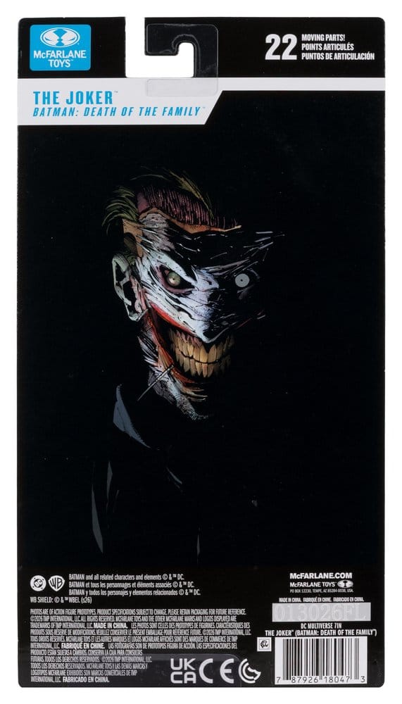 🧪 LAB | SU ORDINAZIONE DC Multiverse Action Figure The Joker (Death of the Family) 18 cm