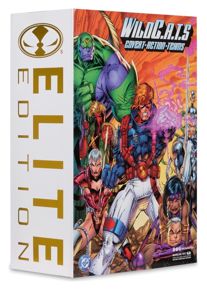 🧪 LAB | SU ORDINAZIONE WildC.A.T.S Elite Edition Image Comic Founders Series Deluxe Action Figure Spartan 19 cm