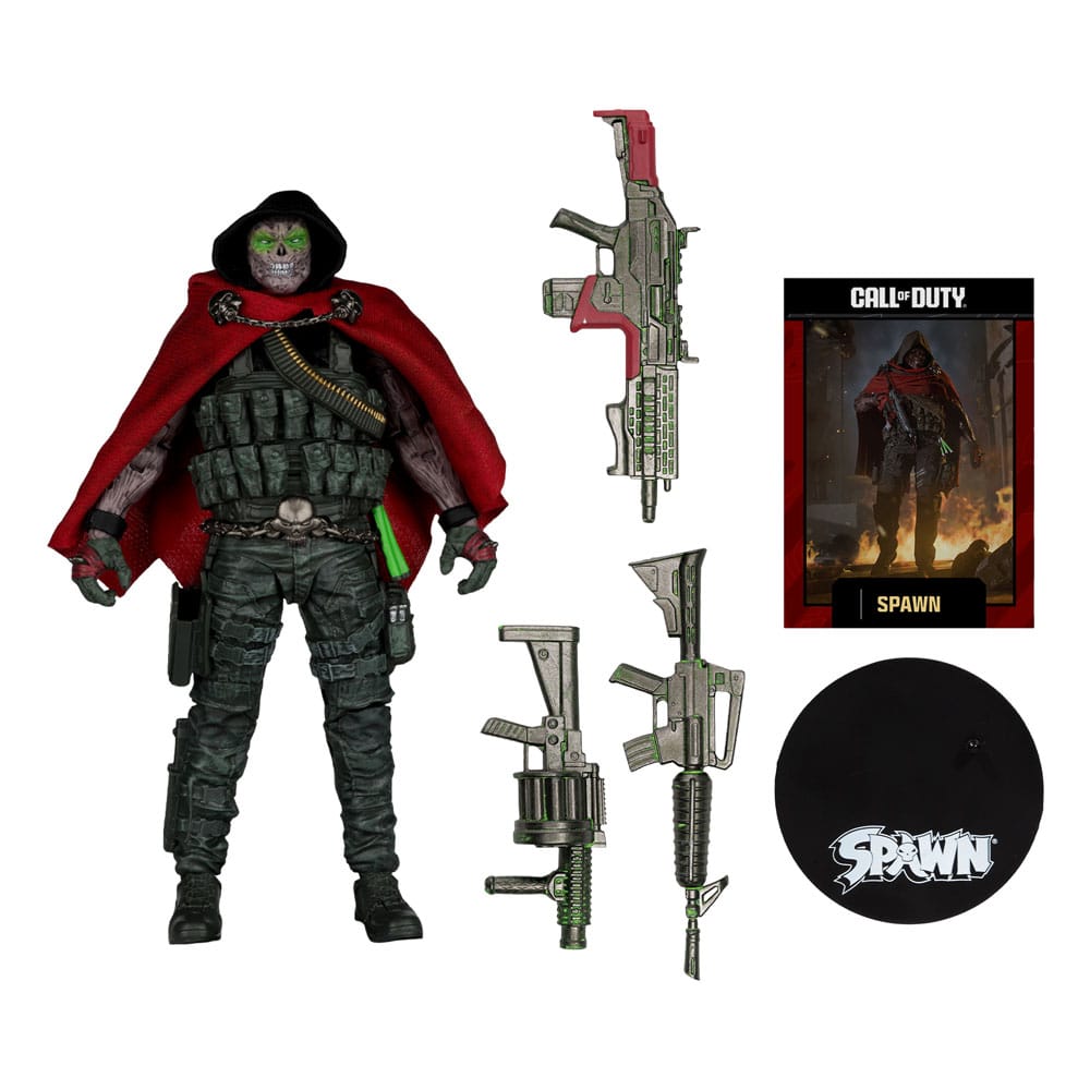 🧪 LAB | SU ORDINAZIONE Call of Duty Action Figure Burned Spawn 18 cm