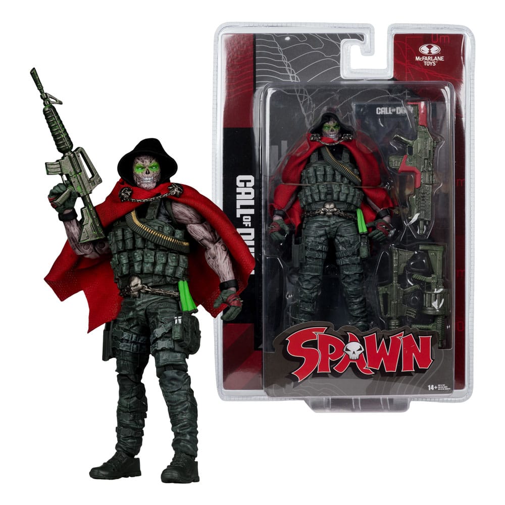 🧪 LAB | SU ORDINAZIONE Call of Duty Action Figure Burned Spawn 18 cm