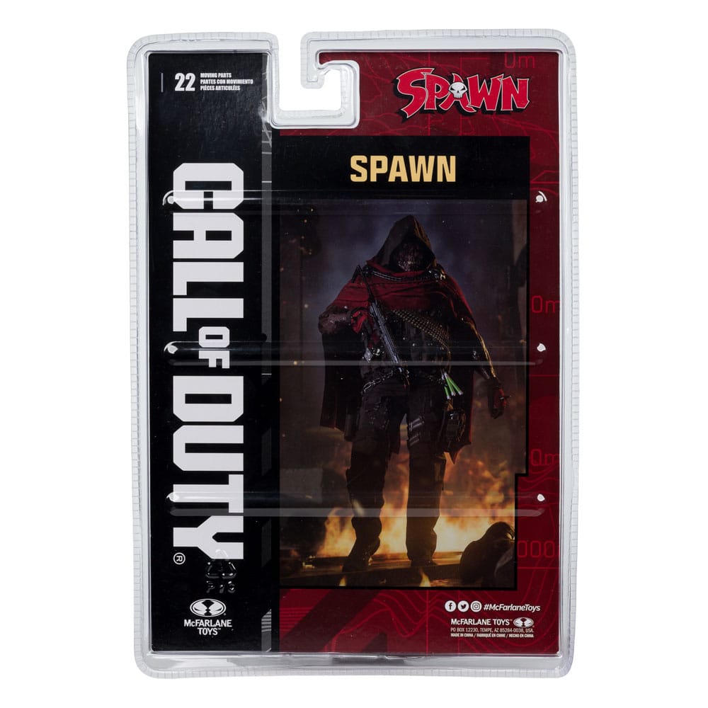🧪 LAB | SU ORDINAZIONE Call of Duty Action Figure Burned Spawn 18 cm