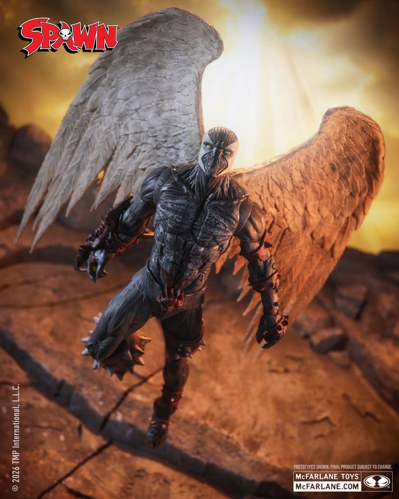 🧪 LAB | SU ORDINAZIONE Spawn Toy Action Figure Wings of Redemption Spawn 23 cm