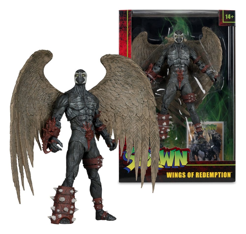 🧪 LAB | SU ORDINAZIONE Spawn Toy Action Figure Wings of Redemption Spawn 23 cm