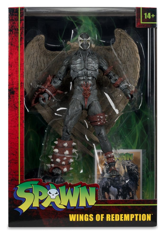 🧪 LAB | SU ORDINAZIONE Spawn Toy Action Figure Wings of Redemption Spawn 23 cm