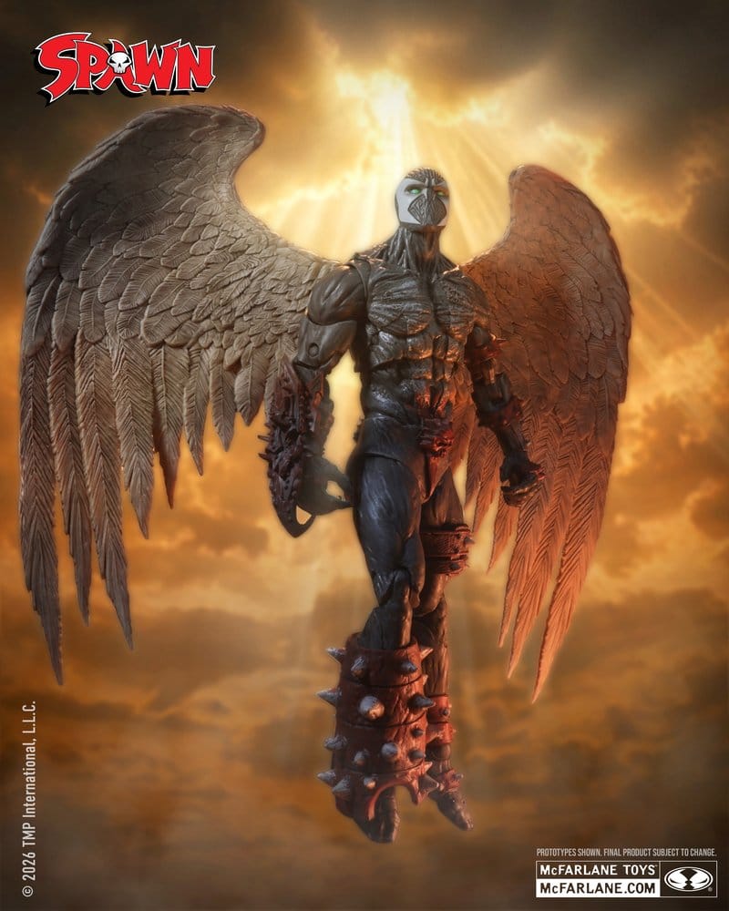 🧪 LAB | SU ORDINAZIONE Spawn Toy Action Figure Wings of Redemption Spawn 23 cm