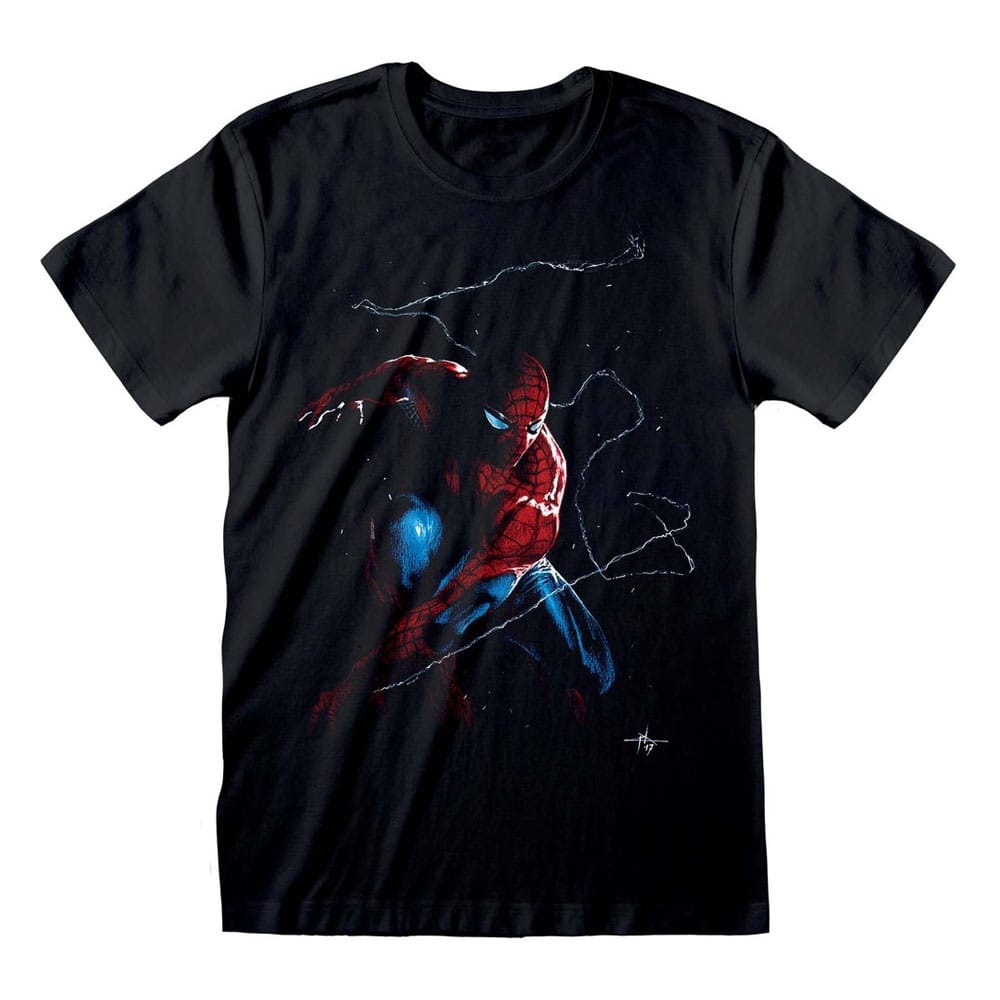 SU ORDINAZIONE Marvel Comics Spider-Man T-Shirt Spidey Art Size M *PREZZO SPECIALE*