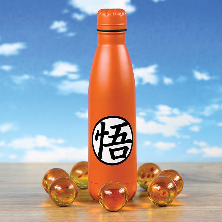 SU ORDINAZIONE Dragon Ball Z Drink Bottle Goku Kanji